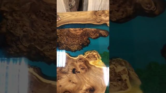 Производство столов из эпоксидной смолы смотреть онлайн