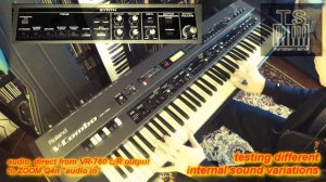 Roland V-Combo VR-760 (4 of 4) - Synth Variations