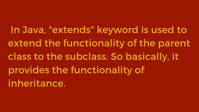 ICSE CLASS 10 | INHERITANCE | USE OF EXTENDS KEYWORD #OakConcepts смотреть онлайн