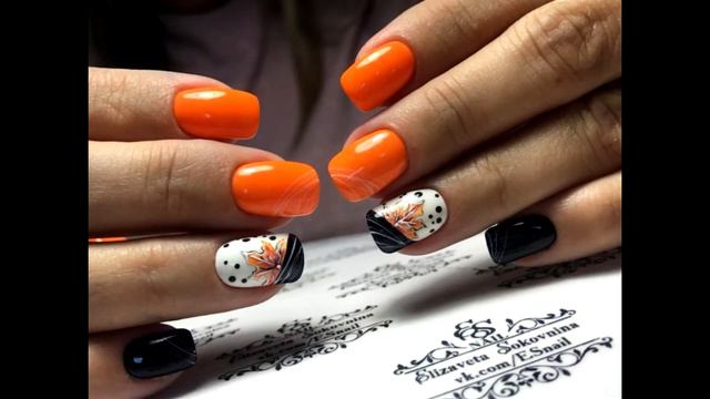 Идеи маникюра на осень 💥 ИДЕИ МАНИКЮРА 💥 ДИЗАЙН НОГТЕЙ 💖💖💖 смотреть онлайн