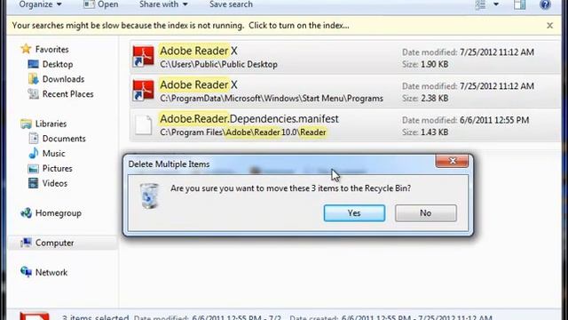 How to Uninstall Adobe Reader X (v10.1.3) смотреть онлайн