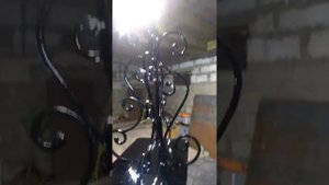 подставка под телевизор,холодная ковка,художественная ковка,кузня,кованные элементы,