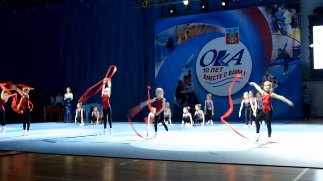 10 лет  дворец спорта "Ока" г.Пущино 2018г.