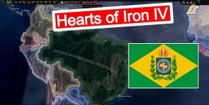 играю за Бразилию. Вторая Бразильская Республика. Hearts of Iron IV