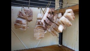 Сало варёно-копчёное