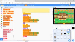 How to make a tunnel attack in Scratch.