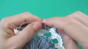 МАЛЕНЬКАЯ САЛФЕТКА С ОБЪЕМНЫМИ ЭЛЕМЕНТАМИ. ЧАСТЬ 2