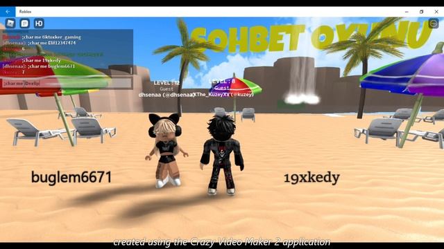 Arkadaşımla roblox char kodları verdim смотреть онлайн