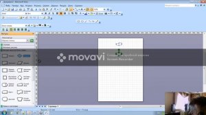 создание простой блок схемы в visio