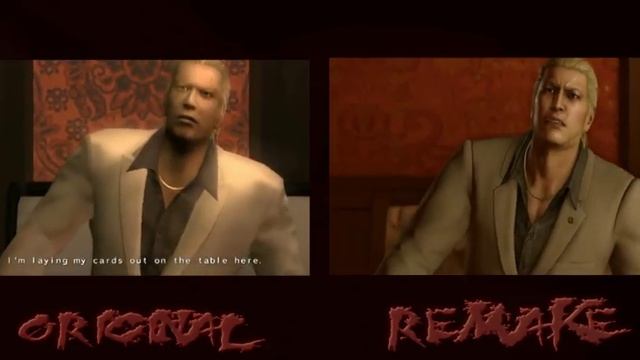 Yakuza 2 PS2 and PS4 Remake comparison (Yakuza Kiwami 2) смотреть онлайн