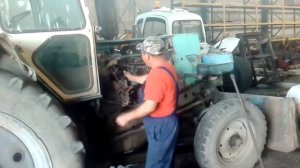 ставим спарку колес на новый трактор