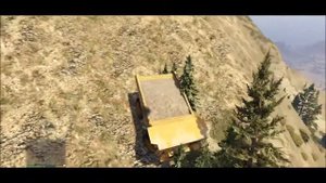Grandt Theft Auto 5!!!! Спуск с чилиада на БЕЛАЗЕ!!!!!
