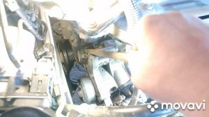 Toyota Venza. Замена водяного насоса, обводного ремня и  антифриза.