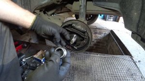 замена подшипника задней ступицы ВАЗ 2108 , 09 , 10 , 11 , 12 , 13 , 14 , 15