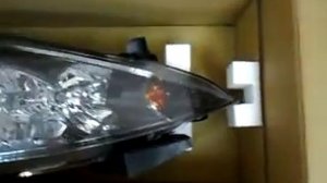 Mitsubishi Grandis фара.AVI