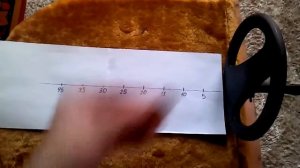 тест на глубину металлоискателя MINELAB X-TERRA 505