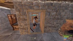 Как снять и установить дверь и замок в RUST