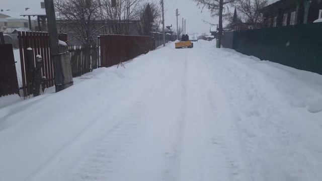 Чистка снега самодельным вездеходом типа ,,кайман,, смотреть онлайн
