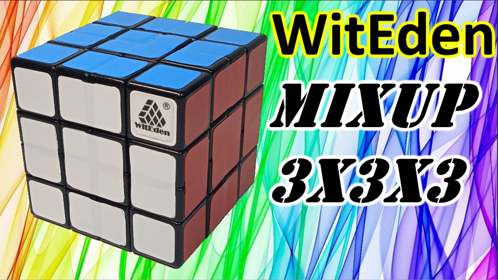 Как собрать куб WitEden Mixup 3x3x3, How to solve cube 3х3х3 смотреть онлайн