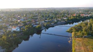 Новомосковск с высоты, май 2018