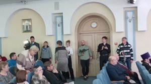 Вручение специального приза от Фонда Архангела Михаила на творческом конкурсе "Верное слово"