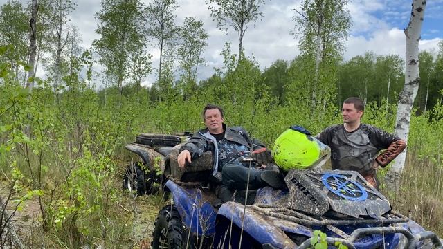 ВОДА СВЕРХУ, ВОДА СНИЗУ! Преодолеваем засадное место на КВАДРОЦИКЛАХ. смотреть онлайн