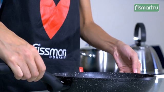Сковорода для жарки Fissman FIORE видеообзор (4623) | Fismart.ru смотреть онлайн