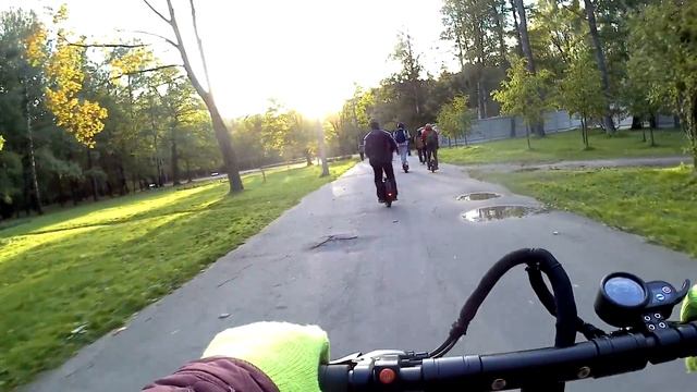 Электросамокат, моноколесо. Покатушки ч. 7, последняя. смотреть онлайн