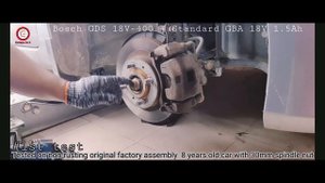 Bosch GDS 18V-400 vs Lug Nut & Spindle Nut(Driveshaft)|Buka Nat Tayar dan Driveshaft |Test n Review