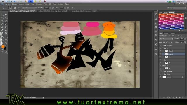 Tutorial Photoshop - Graffiti Ep. 04 смотреть онлайн