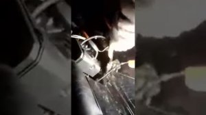 Буран с двигателем Лифан 20 л.с, установка.