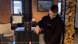 ТЕСТ-ОБЗОР МЕТА-БЕЛ НАРОЧЬ ОТ САЛОНА КАМИНОВ. ДИЗАЙНЕРСКАЯ ПЕЧЬ.