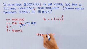 Interés compuesto | Ejemplo 4 Hallar el valor final o monto | interés capitalizable