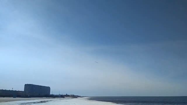 Набережная Зрячева. Весеннее море и птицы смотреть онлайн