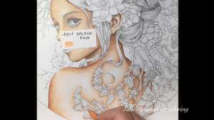 MYSTERIA by Anastasia Elly Koldareva - PART 1 - prismacolor pencils - color along
