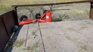 Турецкие грабли ворошилки на автомобиль.