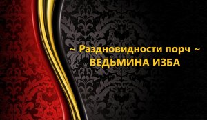 РАЗНОВИДНОСТИ ПОРЧ...АВТОР: ИНГА ХОСРОЕВА