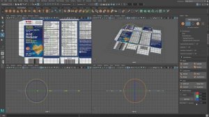 Create Carton Box from Packaging Artwork – 3d Packaging Mockup with Maya 3D modeling