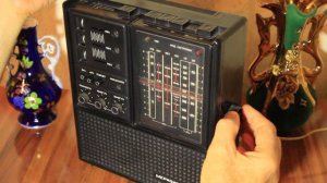 Краткий обзор Меридиан 235 + слушаем эфир (Сделано в СССР)