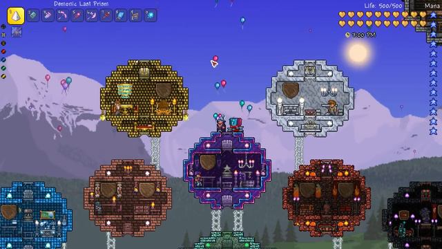 Terraria 1.3.2 New Party Girl Items! | Party Center | Silly Balloon Machine | Part 1 смотреть онлайн