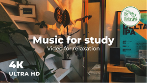 Музыка для УЧЕБЫ и отдыха с журчанием воды