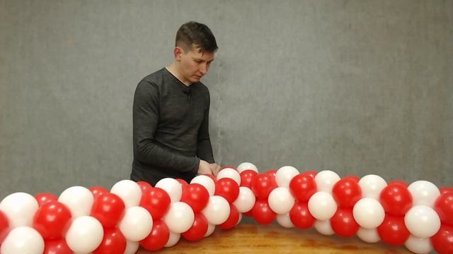 Большое сердце из шаров: как сделать сердце из воздушных шариков своими руками смотреть онлайн