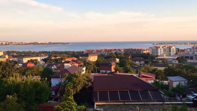 Геленджик, красивый вид на бухту