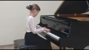 Векленко Элла 9 лет А  Йенсен  Этюд fis moll Соч  32 № 8