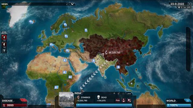 Plague Inc: Evolved | Mega Brutal Necora Virus смотреть онлайн