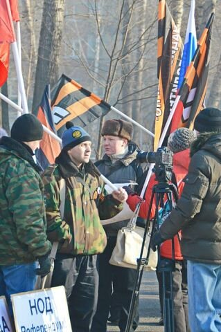 Митинг НОДа "Не допустим майдан в России!" Г. Абакан, 21.02.2015 г. mp4