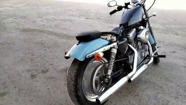 Мини обзор Harley Davidson Sportster Custom 883 смотреть онлайн