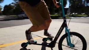 Трёхколёсный самокат-бабочка тридер Razor DeltaWing. Уникальный самокат для дрифта и трюков!