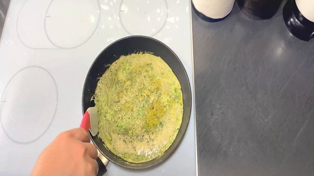 Омлет с зеленью