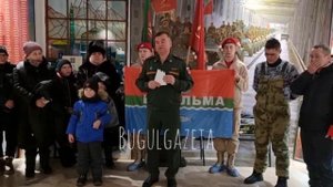 Сегодня из Бугульмы отправились шестеро добровольцев